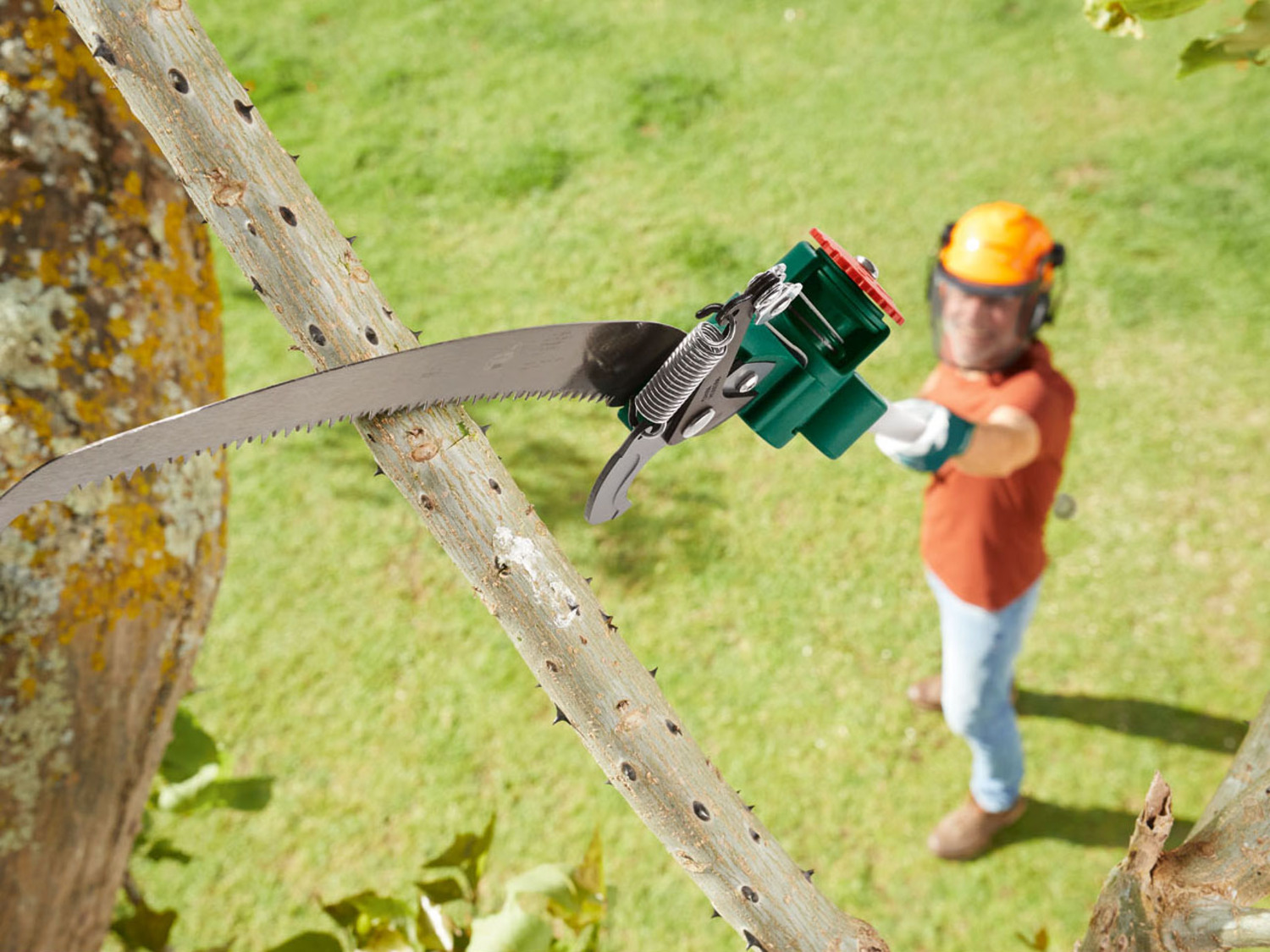 PARKSIDE 373738 Teleskopické nůžky na větve 2 v 1 5